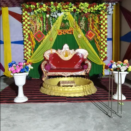 haldi jaimal sajawat pandal